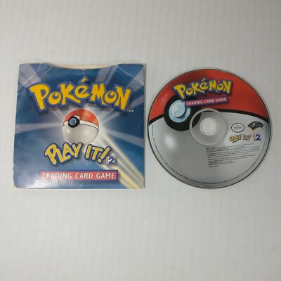 Pokemon Play It! Trading Card Game CD-Rom for Windows PC Version 2