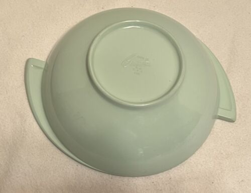 VTG BOONTON WARE MELAMINE MELMAC MINT GREEN COVERED DISH USA 605-10 Art Deco MCM - Picture 5 of 5