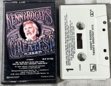 Kenny Rogers Twenty Greatest Hits Cassette Tape 1983 Liberty