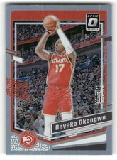 2023-24 Donruss Optic Basketball  Onyeka Okongwu Silver Holo Prizm 163