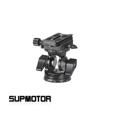 DT-03R Two-way Head Tripod 360 Panning Base for Telephoto Lenses Black