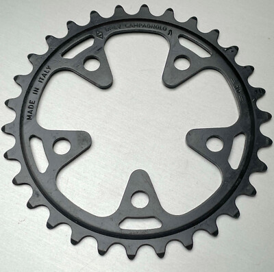 Plateau Campagnolo Centaur 39 Dents 135mm BCD - NOS - Acier Noir - Fabriqué En Italie