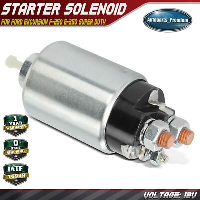 12V Starter Solenoid Switch for Ford Excursion F-250 E-350 Super Duty 6.0L 6.8L