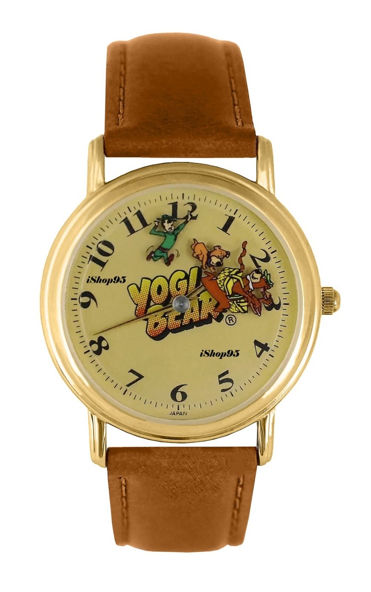 ヨギベア ブーブー ハンナバーベラ 腕時計 1993 Hanna Barbera Yogi Bear, Boo-Boo & Ranger Smith Collectible