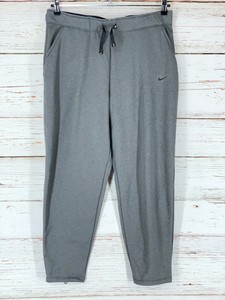 nike women's therma tapered fleece pant