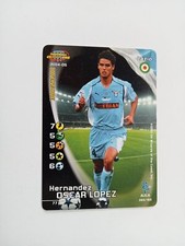 FOOTBALL CHAMPIONS 2004-05 card number 65 Lazio HERNANDEZ OSCAR LOPEZ