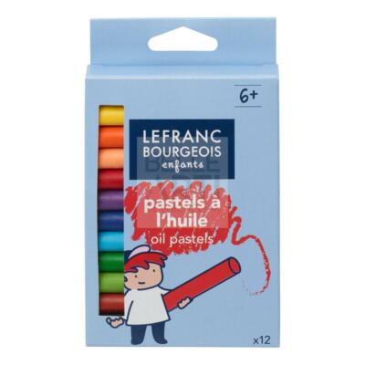 PASTELLI AD OLIO '' ENFANTS '' L&B CONF. 12 PASTELLI COL. ASS.