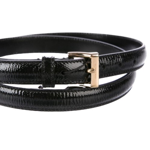 SAN MARCOS Belt Size : 28-32 Black Leather One of A Kind 