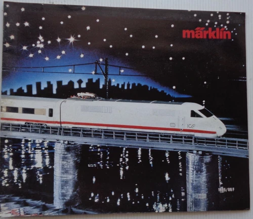 Marklin Catalogue Chemins Iron Scale Ho / Z/I Train Good Condition 1985-86