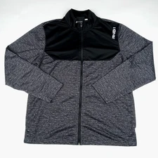 AND1 Sweatshirt w/ Pockets Track Jacket Men's Size Large Zip Up