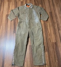 Vintage 80 s Sears Work N Leisure Quilted Insulated Duck Coveralls USA Size X-XL