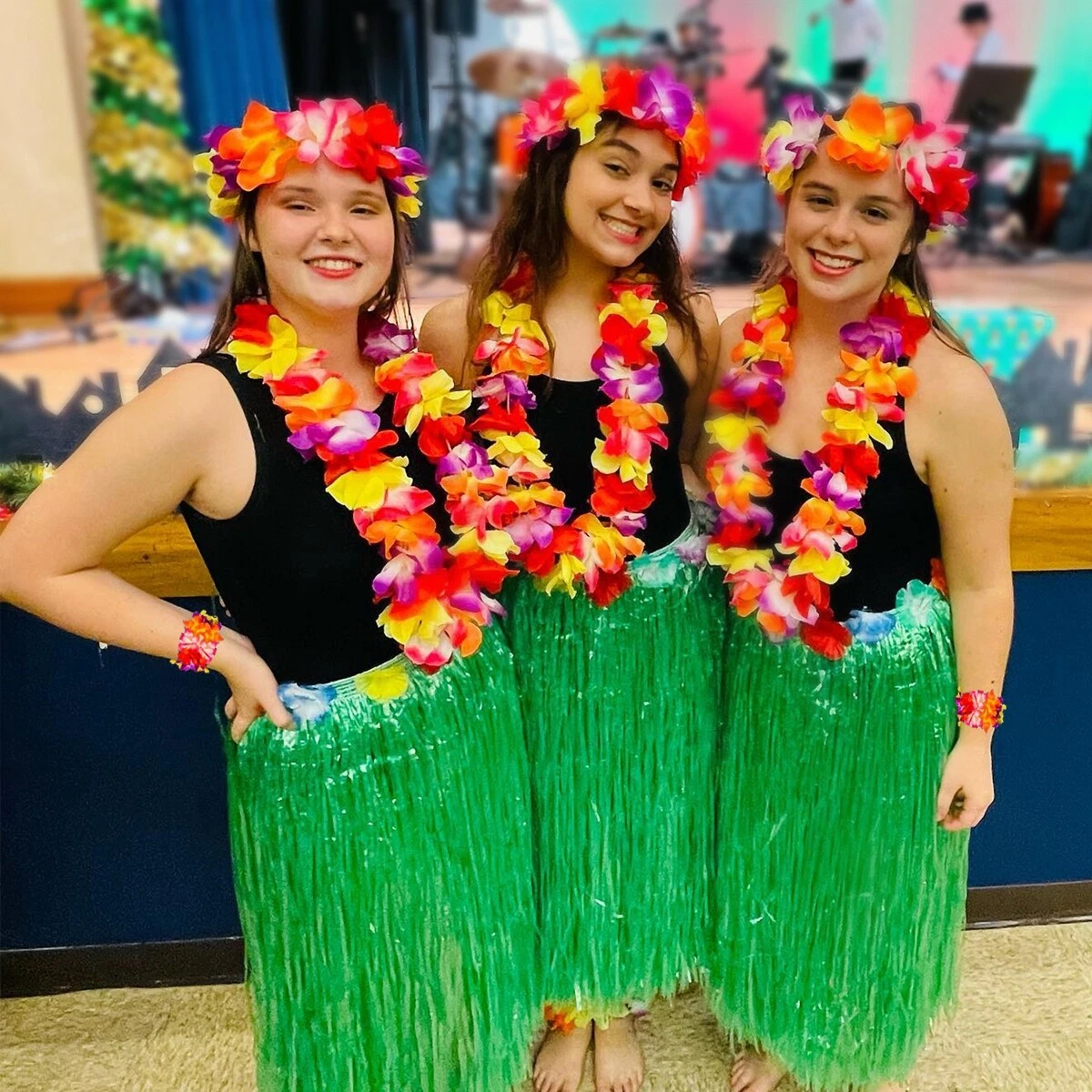 Hawaiian Flower Leis And Lei Greeters For All Your Houston