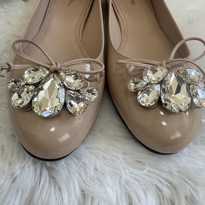 MIUMIU Bijou Pumps Ribbon Flat Miu Miu | eBay