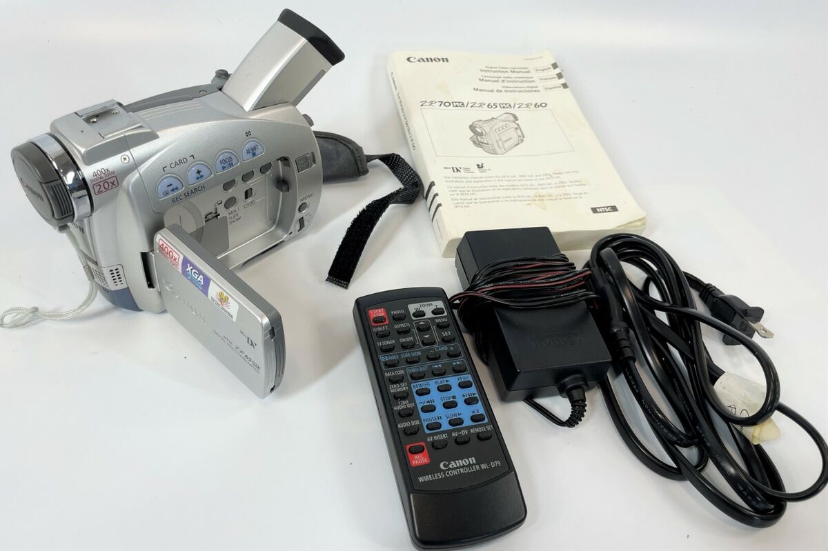 CANON NTSC ZR65 MC Digital Video Camcorder Handicam Handheld CANON NTSC ZR65 MC Digital Video Camcorder Handicam Handheld