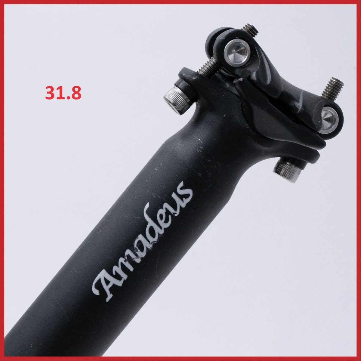 NOS KALLOY AMADEUS SEATPOST mm BOLTS 400 mm VINTAGE OLD