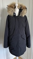 Woolrich Arctic Parka luxury, schwarz, Gr. XL mit Echten Pelz