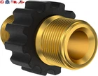 M22 14 mm Male Thread to M22 14mm Male Fitting Pressure Washer Hose Coupler