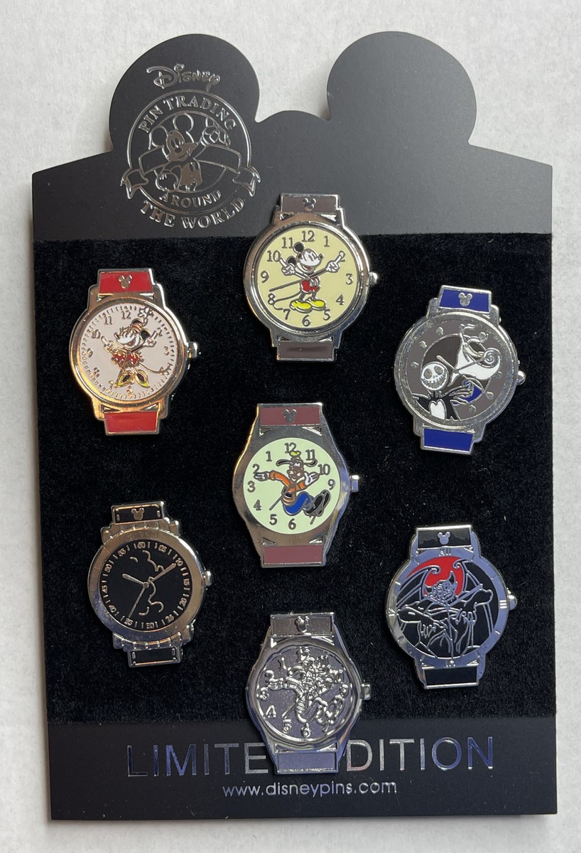 Disney Hidden Mickey Watch trading Pins set | eBay display picture 1