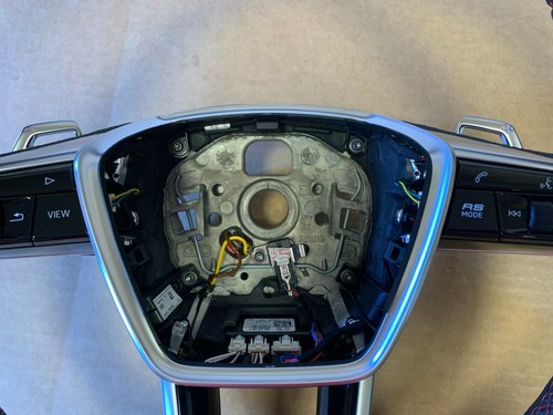 Audi A6 A7 A8 Q8 4K 4N 4M GENUINE RS-line Steering Wheel with Paddles Heating - Picture 3 of 11