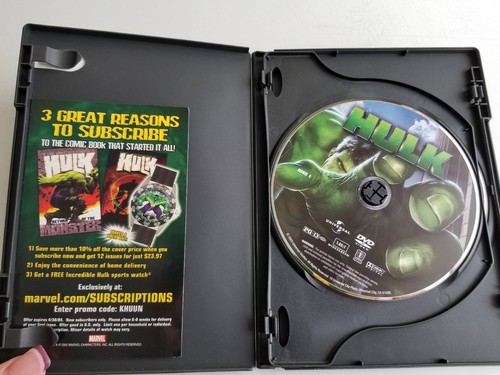 The Hulk (DVD, 2003, 2-Disc Set, Widescreen) - Picture 3 of 4