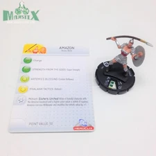 Heroclix Brave and the Bold set Amazon #005 Common figure w/card!