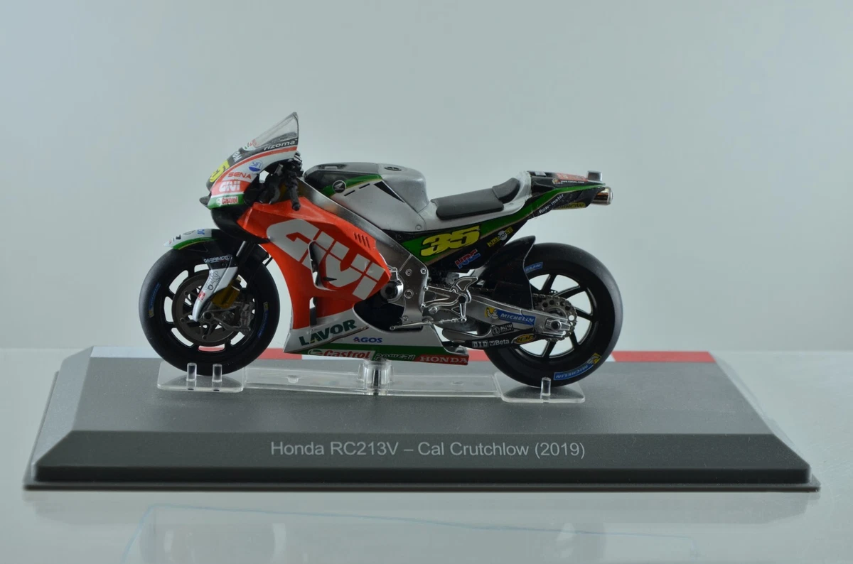 Moto Miniature Jim Redman Honda Moto GP En Horloge - 20x30 Cm - Neuve