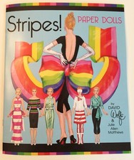 STRIPES! Paper Dolls - fun fashions by David Wolfe/Julie Allen Matthews