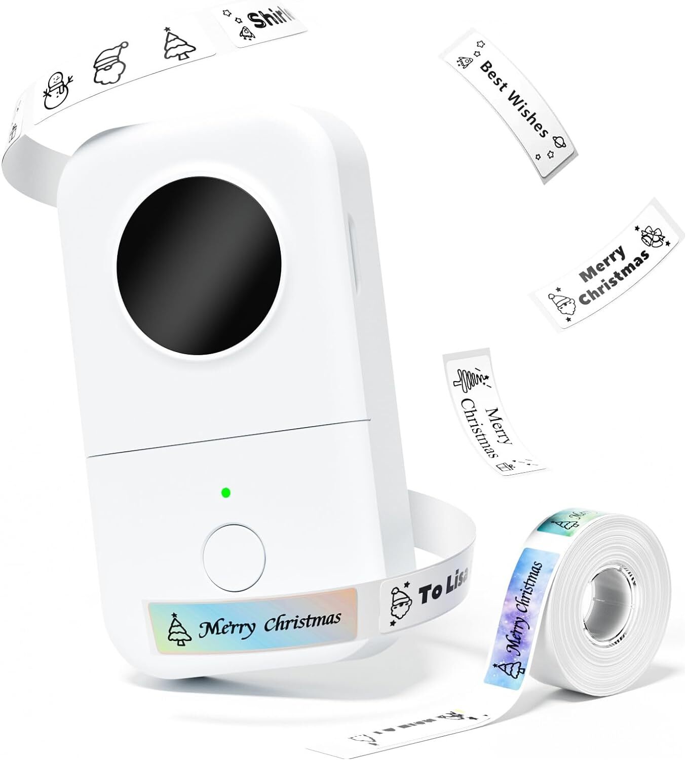 Phomemo D30 Mini Pocket Thermal Label Maker Machine Bluetooth Wireless Printer
