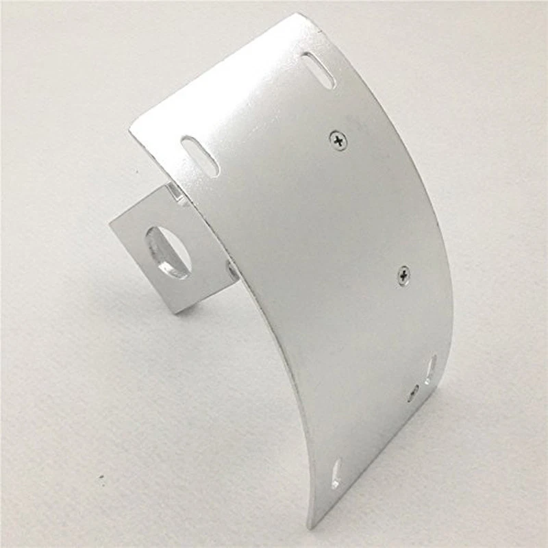 Soporte de etiqueta de licencia lateral trasero plateado para Suzuki GSXR600/750/1000/1300 TL1000R Foto 2 de 4