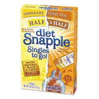 Diet Snapple Iced Tea Singles To-go Diet Lemonade/iced Tea 0.61 Oz Stick 72 on sale Diet Snapple Iced Tea Singles To-go Diet Lemonade/iced Tea 0.61 Oz Stick 72 on sale