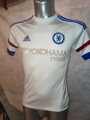 MAILLOT FOOT ADIDAS  CHELSEA FC TAILLE XS 2015/2016 BEL ETAT - Photo 1/4