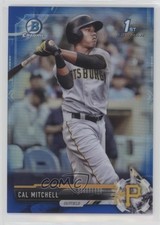 2017 Bowman Draft Chrome Blue Refractor 47/150 Cal Mitchell #BDC-92 w6f