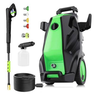 #ad Electric Pressure Washer 5000PSI 4.0GPM 33FT Hose Deep Green HY0002 Heavy Duty $259.99