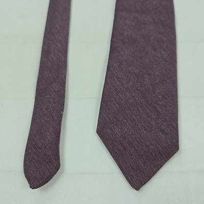 Gior-Cerutti Krawatte   Wollmischung   Rot/Anthrazit   Klassisch & Elegant