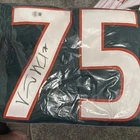 Vince Wilfork Signed Miami College Green Football Jersey (Beckett) NE Patriots