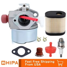 640350 Carburetor Tune Up Kit For TORO 6.5HP GTS RECYCLER LAWNMOWER TECUMSEH US