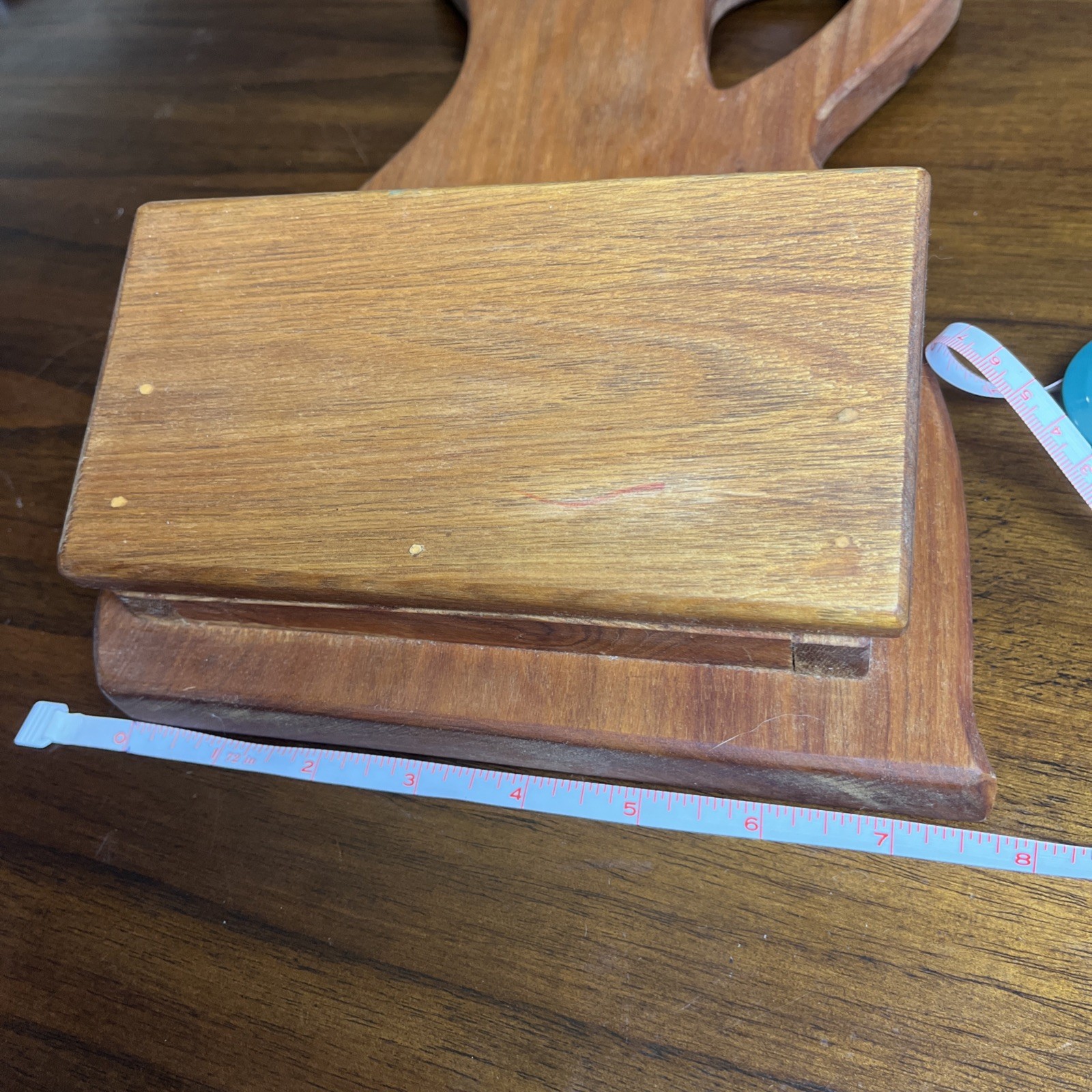 Vintage Farmhouse Wooden Water Pitcher Wall Decor Organizer Cabin Primitive Cute