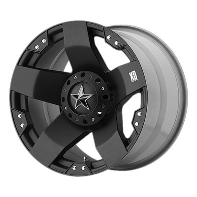 17x8 XD XD775 ROCKSTAR Matte Black Wheel 5x5/5x135/5x5/5x135 (10mm)