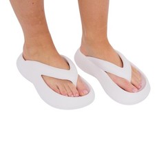 Women's Flip Flops  Arch Support Comfort Beach Platform Sandals for Lightweight