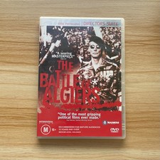 The Battle Of Algiers 1965 DVD Directors Suite Region Free Gillo Pontecorvo RARE
