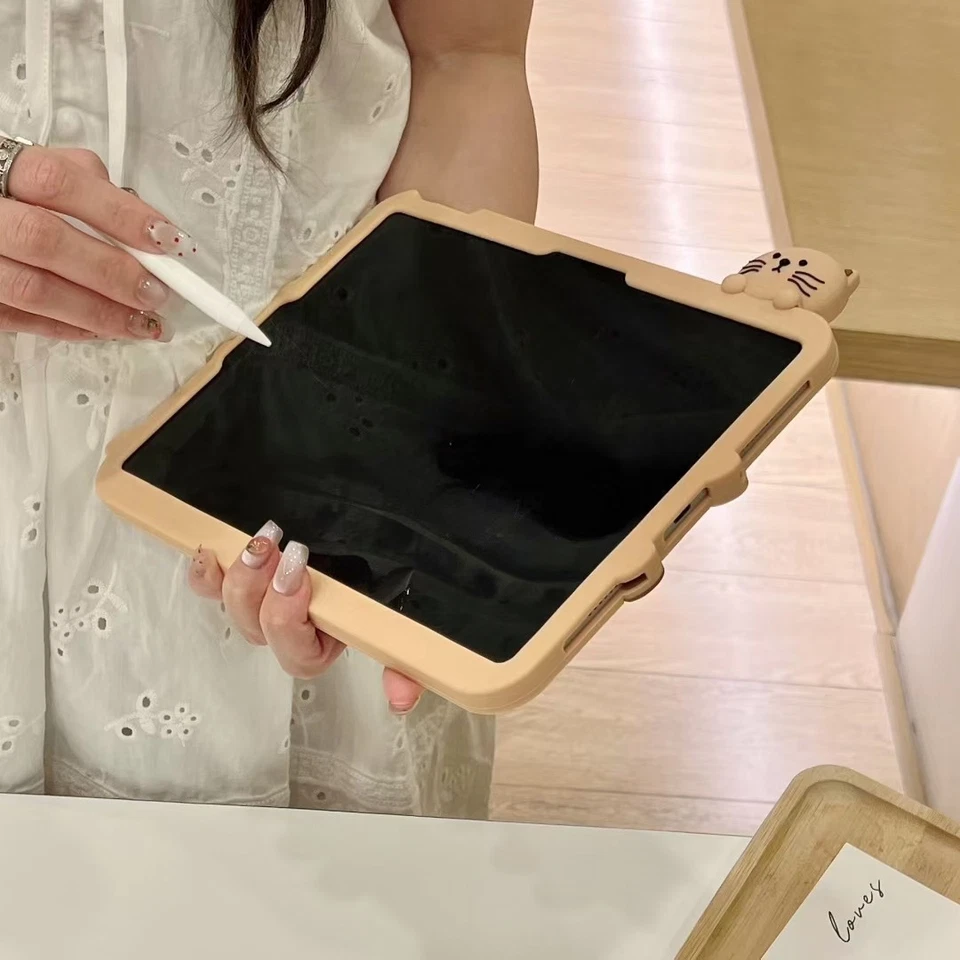 Cute Kid Stand Case Cover For iPad 11th A16 10th 10.9" 9 8 mini 7 6 Air Pro 11 - Image 4 of 4