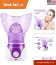 Multifunctional Facial Steamer for Youthful Skin & Relaxation – Compact Design