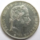 [R4122] R! 1 Florin 1860 E, Franz Joseph I. (1848-1916)