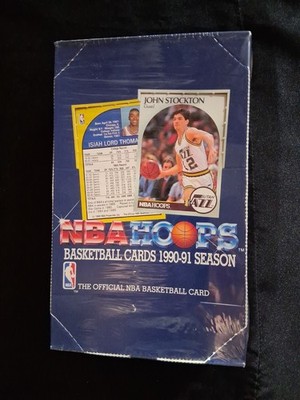 1990-91 NBA Hoops Series 1 Sealed Wax Box From case I owned since 1991. Pristine