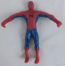 🕸Vintage 2002 Carl's Jr/Hardees 4" SPIDER-MAN Movie Bendy Bendable Figure