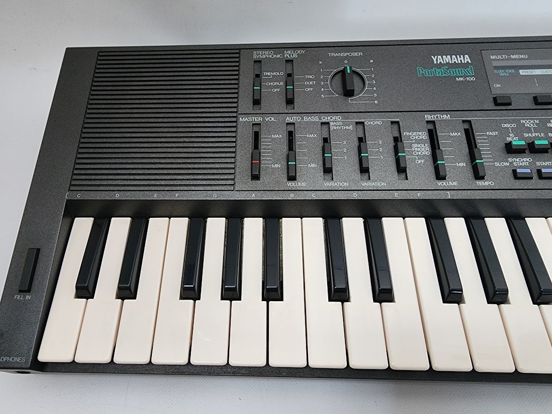 YAMAHA PortaSound MK-100 49key Electronic keyboard Digital Piano