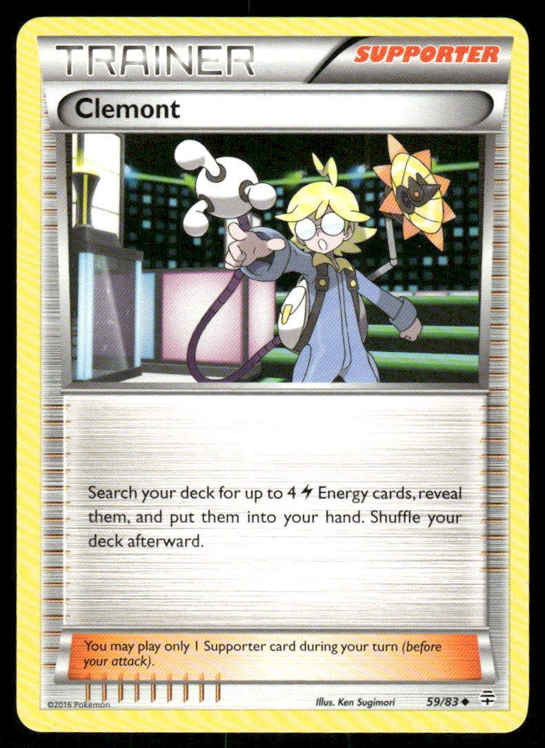 Pokemon Tcg Clemont #59 Pokemon Generations LP