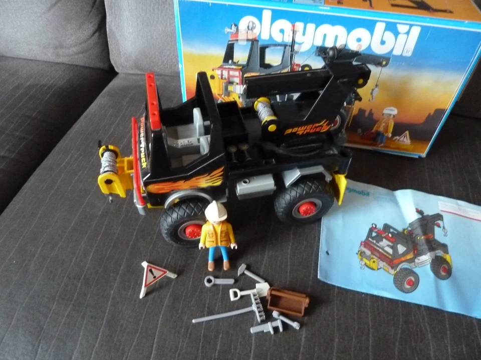 Playmobil Vintage Power Truck 3994 Abschleppwagen Abschlepper - Bild 2 von 4
