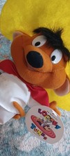 Vintage 1997 Ace Novelty Looney Tunes Speedy Gonzales plush toy