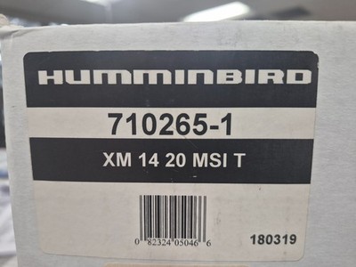 Humminbird 710265-1 14-Pin Mega DI/SI Transom Mount Transducer - Black